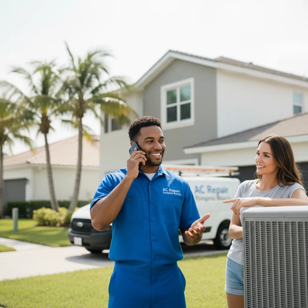 AC Repair Pompano Beach customer support in Glen Carbon